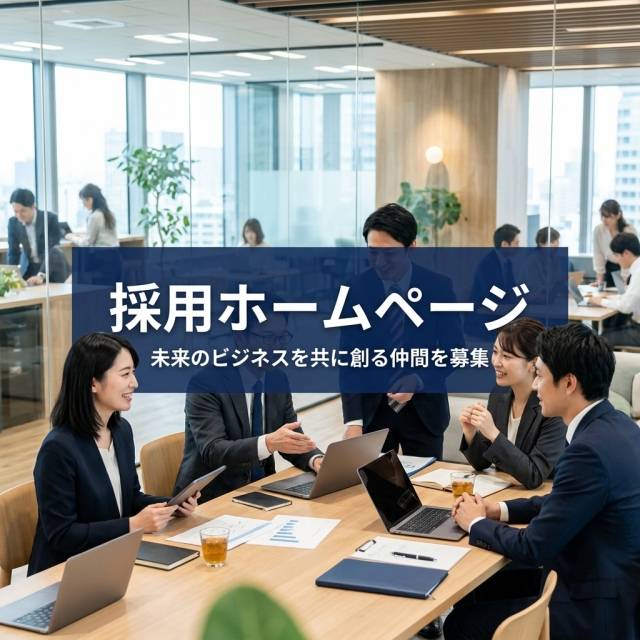採用ホームページ作りは