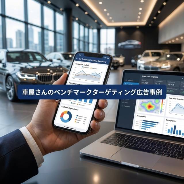 車屋さんのベンチマークターゲティン