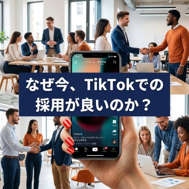 なぜ今、TikTokでの採用