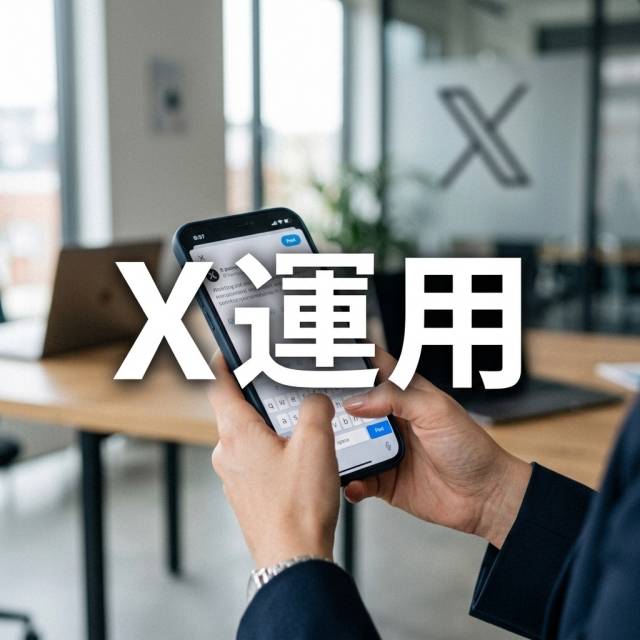 X 運用でインプレッショ