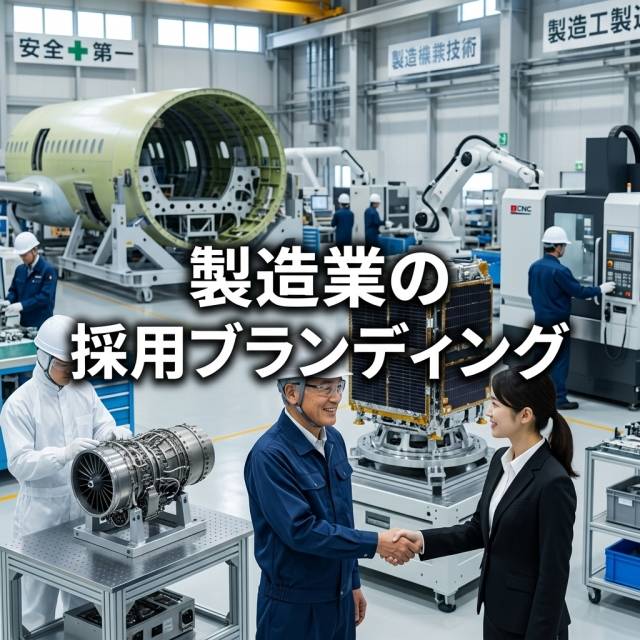製造業の採用ブランディングにお悩みの企業様へ。他社と差別化し、欲しい人材を獲得する仕組みを共に作りま