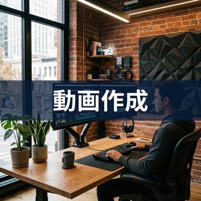 動画作成でROI最大化。戦