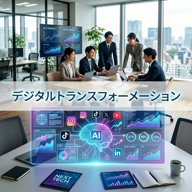 デジタルトランスフォーメーションとは、未来の顧客に選ばれ続けるための『企業進化』です。