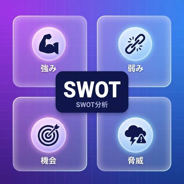 SWOT分析で強みを活かし