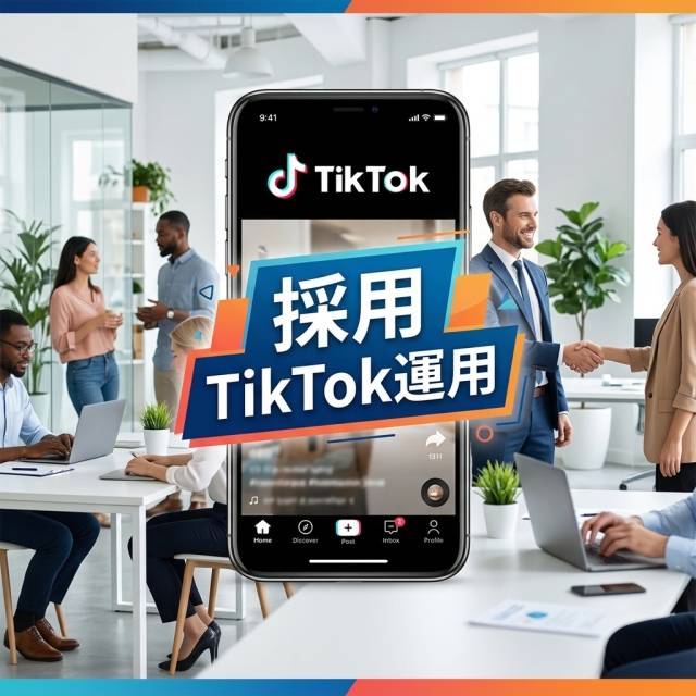 採用TikTok運用で心理的