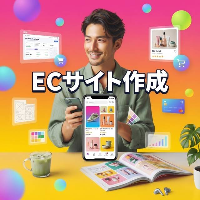 ECサイト作成、D2C戦略で
