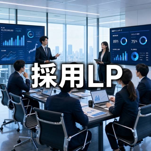 採用LPから始まる、貴社