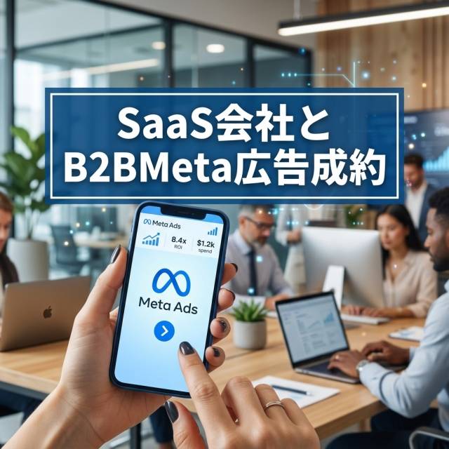 SaaS会社とB2BMeta広告の成約